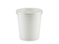 TUREEN WHITE 480 ML WITH PLASTIC LID
